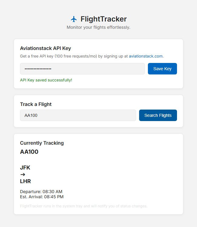 Live Flight Tracking