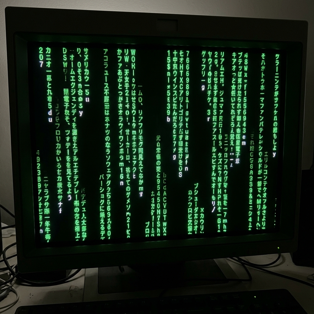 Matrix ScreenSaver Demo